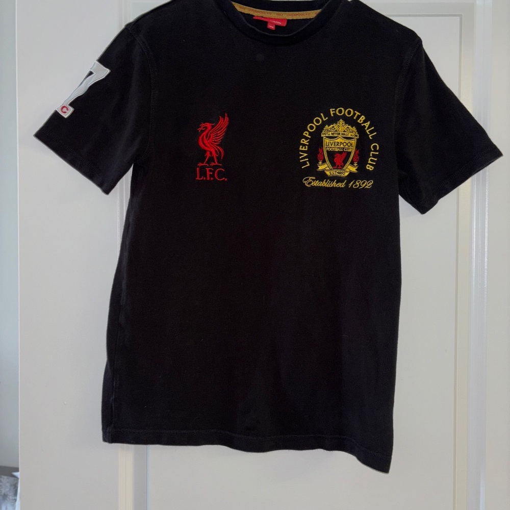 Black Liverpool FC T-Shirt purchased in Loverpool.